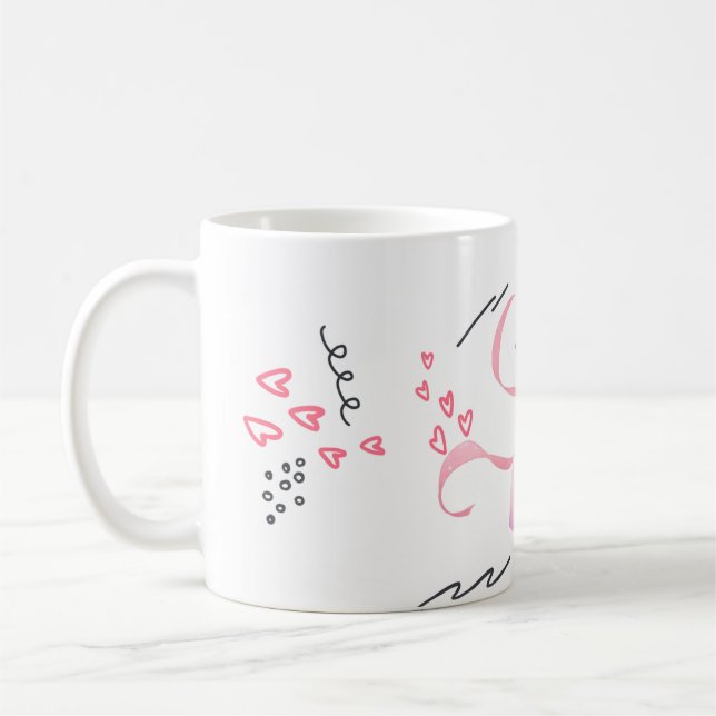Taza De Café Romantic Harmony (Izquierda)