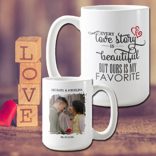 Taza De Café Romántica Cada historia de amor es hermosa