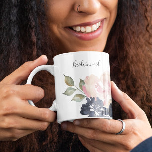 Taza De Café Romántica Marina Florencia Bridal Bridesmaid
