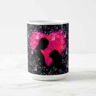 Taza De Café Romántica pareja Coffee Mug - mejor regalo para la