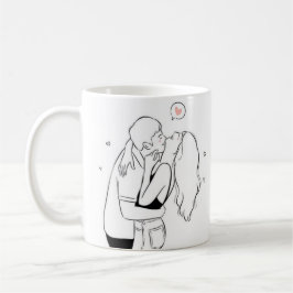 Taza De Café Romántica Pareja Mug - Un regalo para los amantes