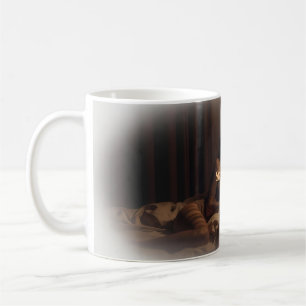 Taza de café romántico de Stay Close Cozy Bedside