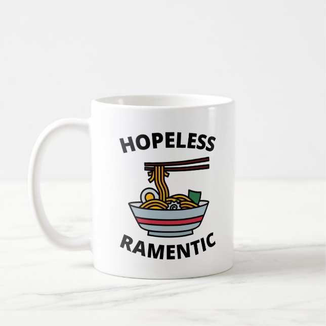 Taza De Café Romántico sin Esperanza  (Izquierda)
