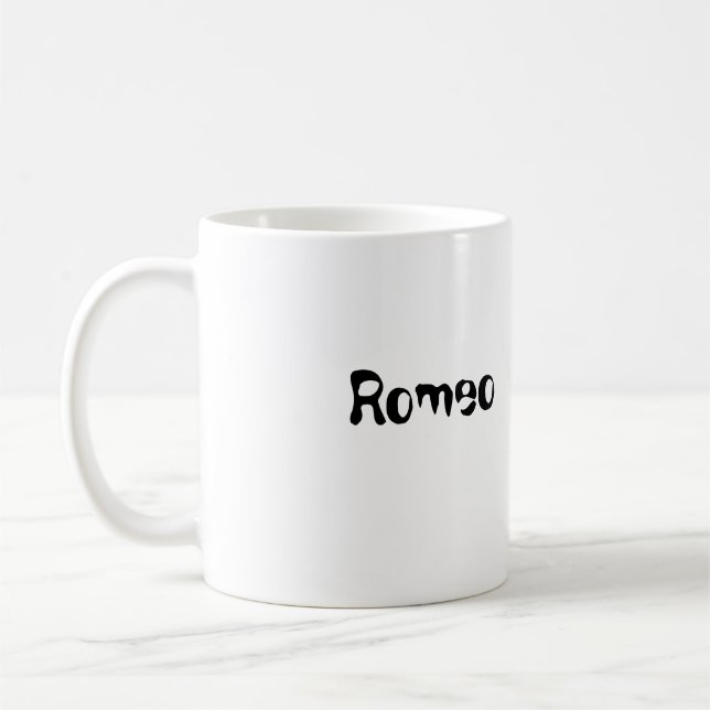 Taza De Café Romeo Mug (Izquierda)