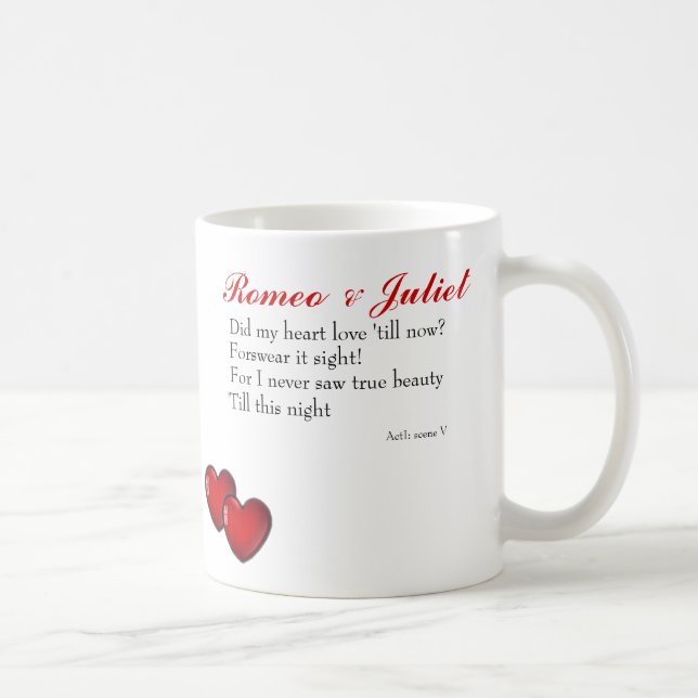Taza De Café Romeo y Juliet (Derecha)