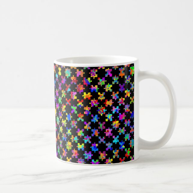 Taza De Café Rompecabezas (Derecha)