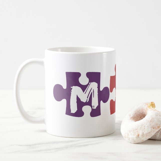 Taza De Café rompecabezas (Con donut)