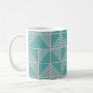 Taza De Café Rompecabezas Art Deco 