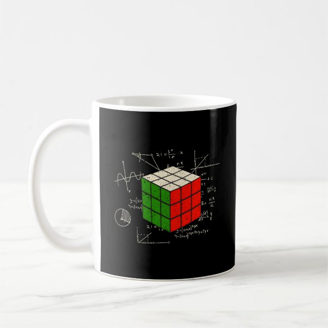 Taza De Café Rompecabezas Competitivo Cubo Matemática Velocidad (Izquierda)