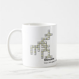 Taza De Café Rompecabezas Crossmath 2