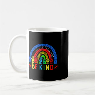Taza De Café Rompecabezas de Lenguaje de Señas Manuales de Ser 