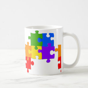 Taza De Café Rompecabezas de LGBT
