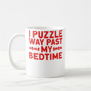 Taza De Café Rompecabezas divertido para hombres y mujeres piez