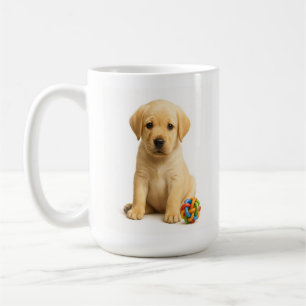 Taza De Café Rompecabezas Esto - Labrador Recuperador Cachorro