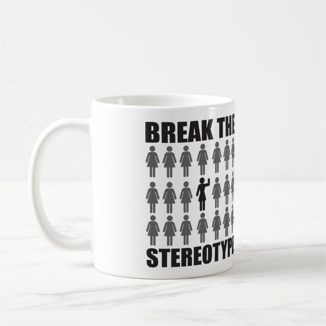 Taza De Café Romper el estereotipo (Izquierda)