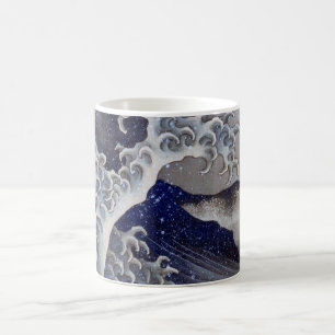 Taza De Café Rompiendo olas, Hokusai