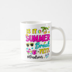 Taza De Café Rompimiento De Verano Sin Embargo Conductor De Aut