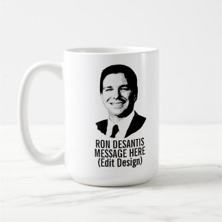Taza De Café Ron Desantis Personalizado