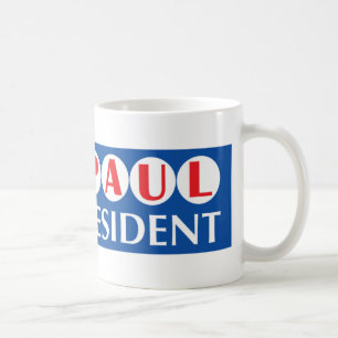 Taza De Café Ron Paul es mi presidente Mug