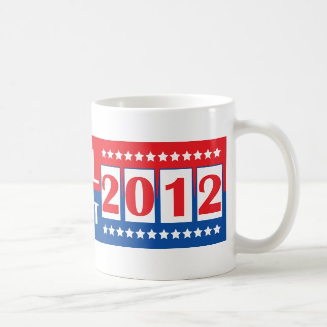 Taza De Café Ron Paul para el presidente 2012 (Derecha)