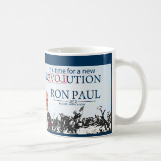 Taza De Café Ron Paul para Presidente