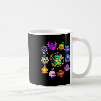 Taza De Café Ronda de Frutas Blox de Miticalles para Cumpleaños
