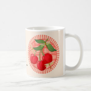 Taza De Café Rondo Cherries Mug