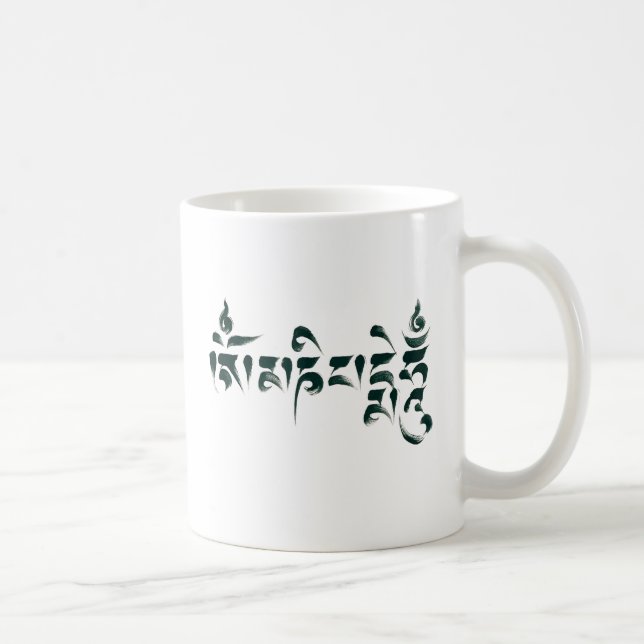 Taza De Café Ronquido III de OM Mani Padme (Derecha)