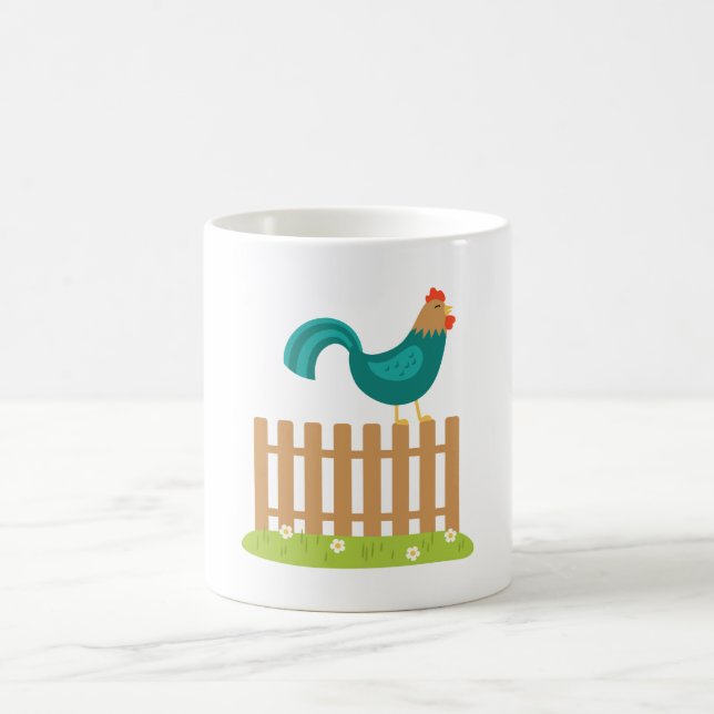 Taza De Café Rooster (Centro)