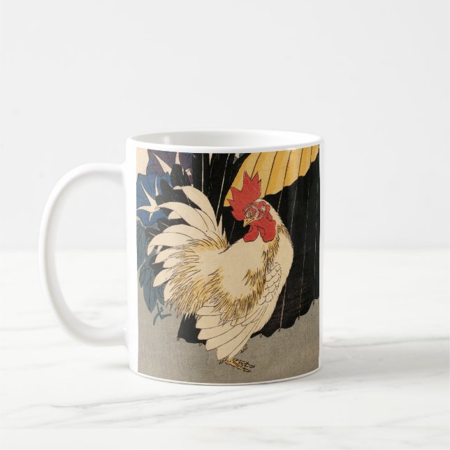 Taza De Café Rooster blanco (Izquierda)