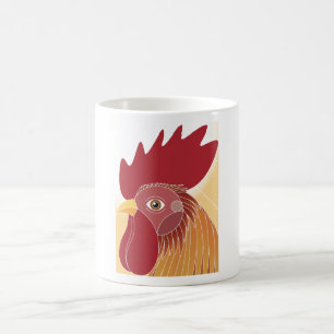 Taza De Café Rooster Coffee Mug
