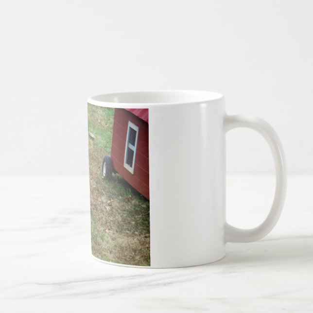 Taza De Café Rooster Crowing (Derecha)