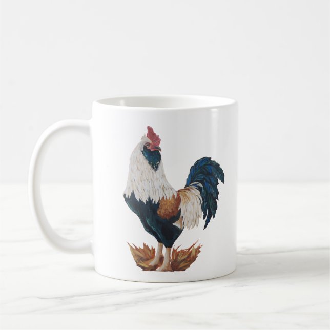 Taza De Café Rooster Mug (Izquierda)