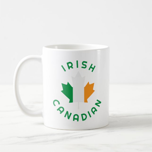 Taza De Café Roots irlandeses canadienses (Izquierda)