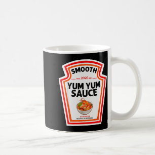 Taza De Café Ropa a juego con salsa suave Yum Yum condimento