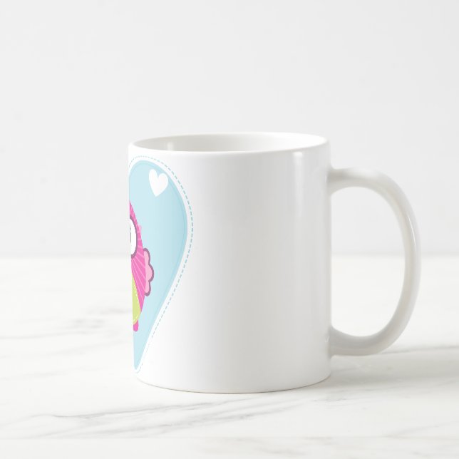 Taza De Café ROPA :: búho - hollín (Derecha)