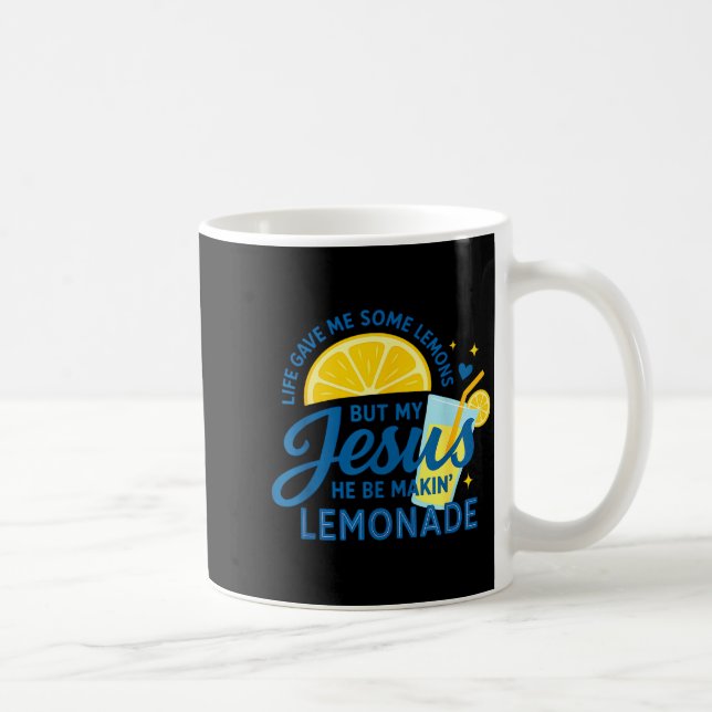 Taza De Café Ropa Cristiana Limonada Religiosa Jesús  (Derecha)