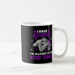 Taza De Café Ropa de concienciación sobre el Alzheimer Permito