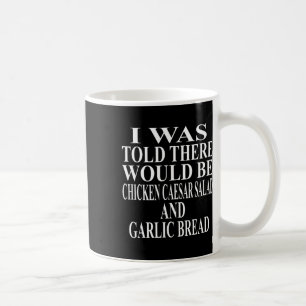 Taza De Café Ropa de ensalada César de pollo increíble divertid