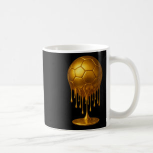 Taza De Café Ropa de espíritu de oro goteante para chicos día d