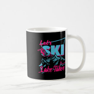 Taza De Café Ropa de esquí vintage de los 80 y 90 - Retro Lake