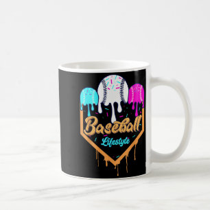 Taza De Café Ropa de estilo de vida de béisbol 101 para jóvenes
