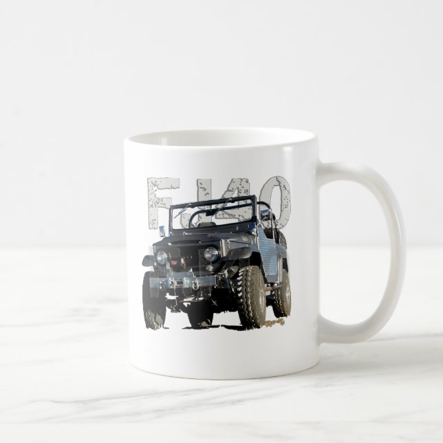 Taza De Café Ropa de FJ40 Landcruiser (Derecha)