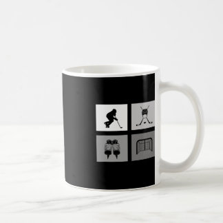 Taza De Café Ropa de hockey - Regalo de jugador de hockey sobre