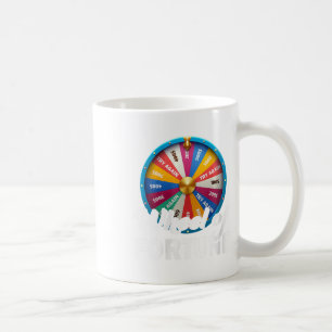 Taza De Café Ropa de la rueda de la fortuna para mujeres Rueda