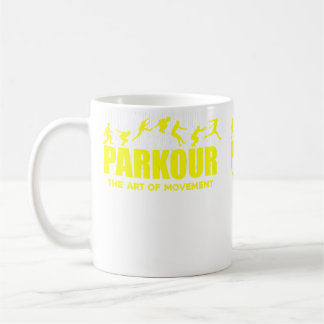 Taza De Café Ropa de Parkour para Explorador de Paisaje Urbano