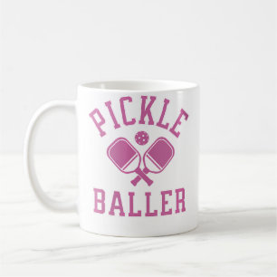 Taza De Café Ropa de Wo Athletic Pickle Baller para Pickleball 