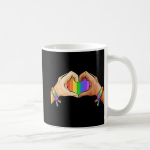 Taza De Café Ropa del orgullo gay LGBT Bandera arcoiris Unidad 