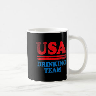 Taza De Café Ropa divertida para el Día de la Independencia equ
