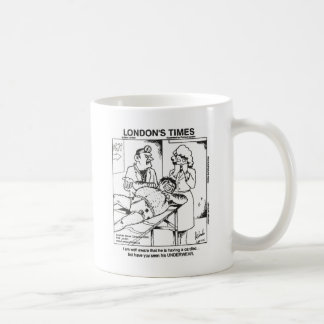 Taza De Café Ropa interior sucia y hospitales Graciosos regalos